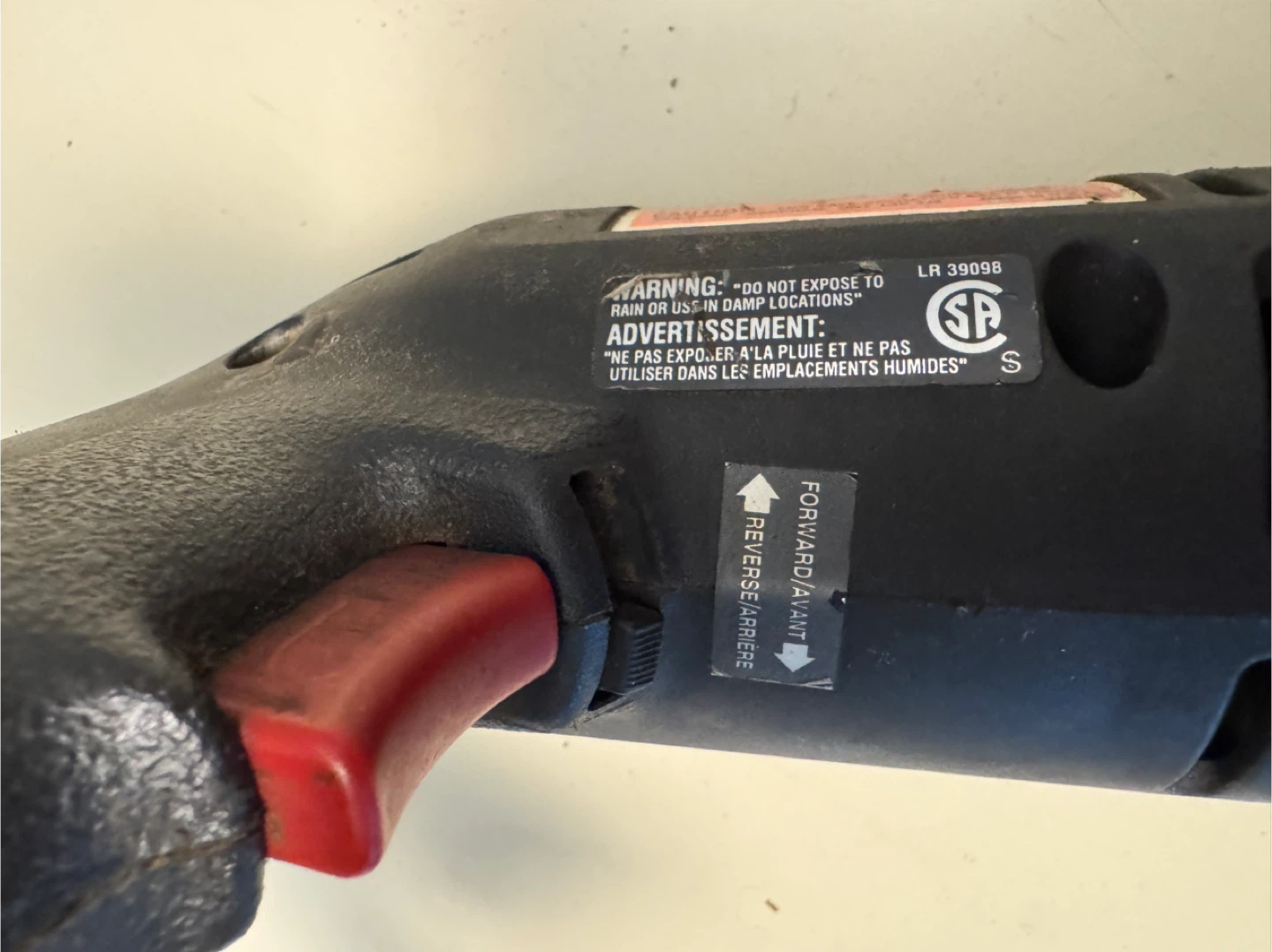 SKIL 3/8" Variable Speed Drill - Model 6225 T2 - photo 5