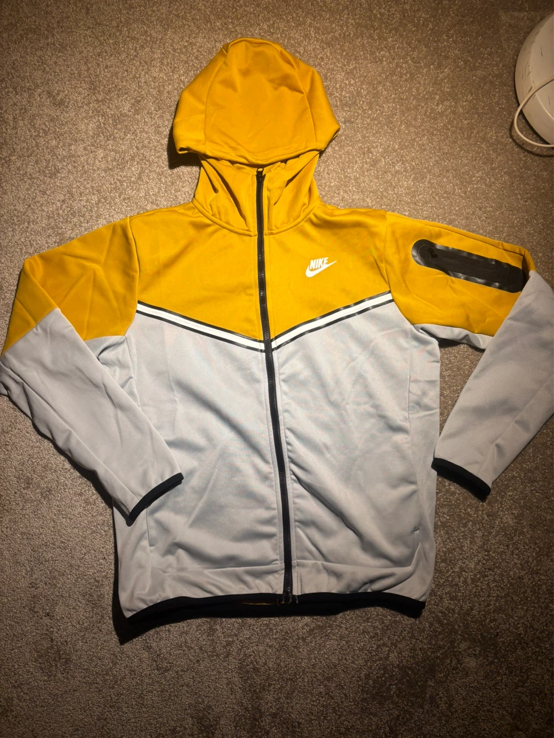 Nike Tech Fleece Set - Yellow/Grey