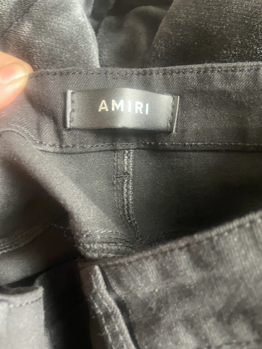 Amiri Black Denim Jeans - photo 3