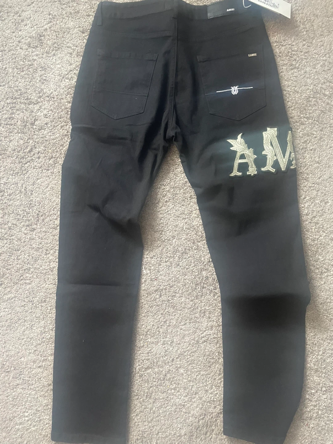 Amiri Black Denim Jeans