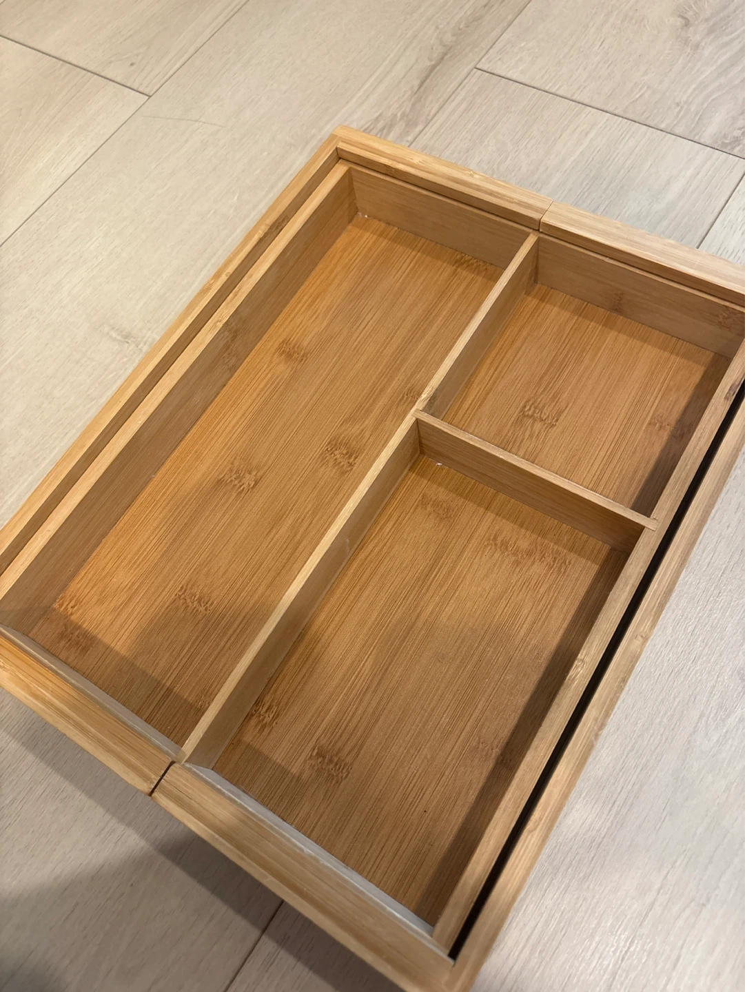 Bamboo Drawer Organizer Tray