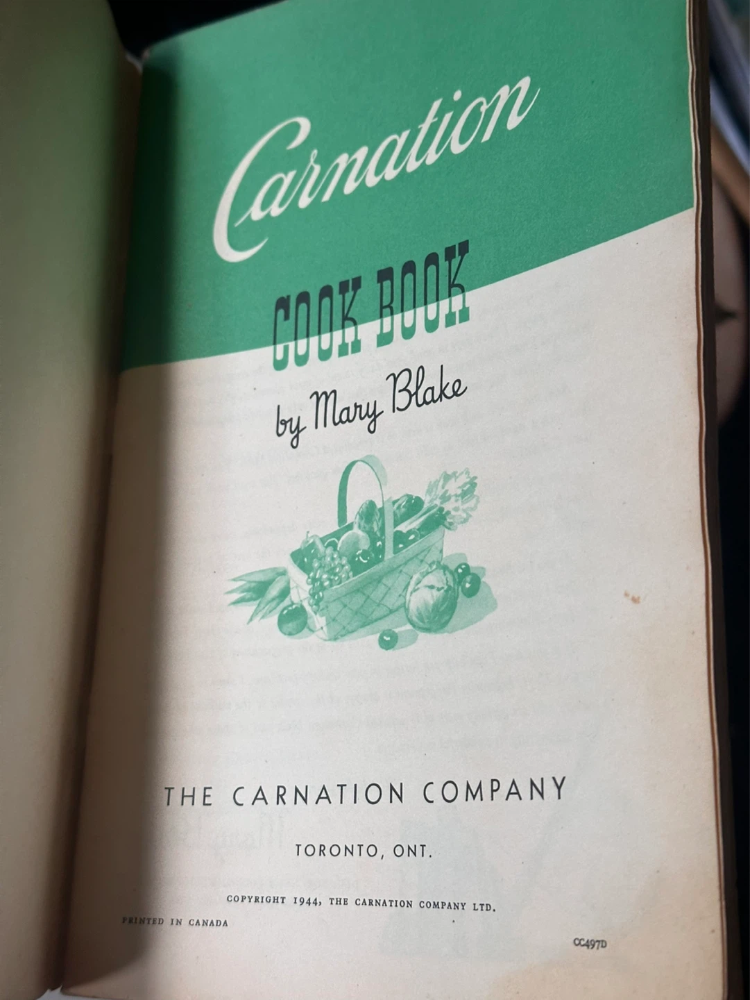 Vintage Carnation Cookbook by Mary Blake - photo 3