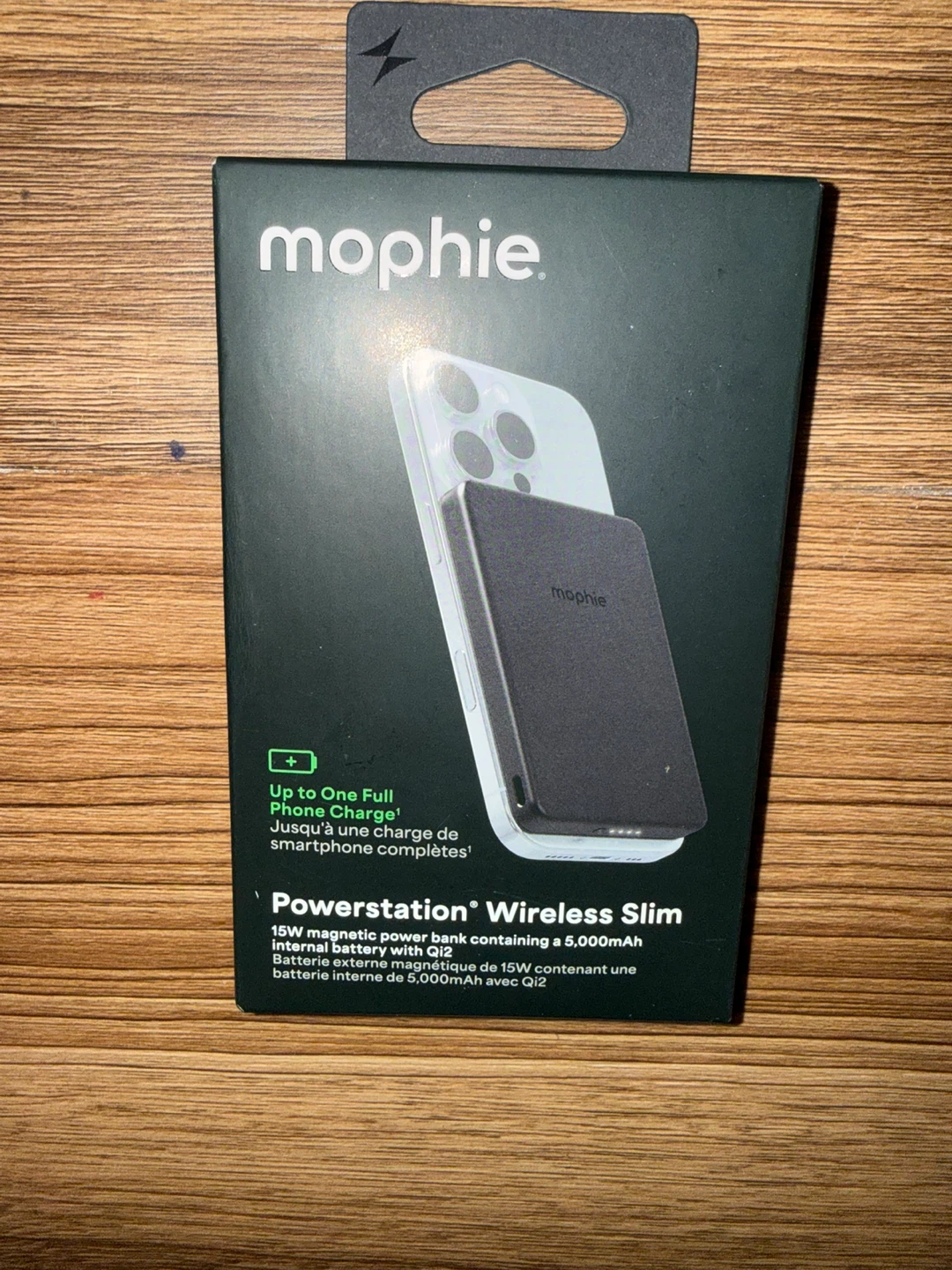 Mophie Powerstation Wireless Slim Magnetic Power Bank 5000mAh