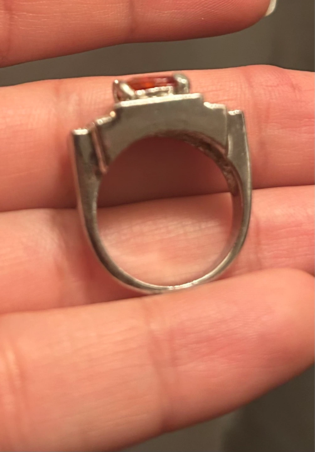 Red Stone Ring - photo 3