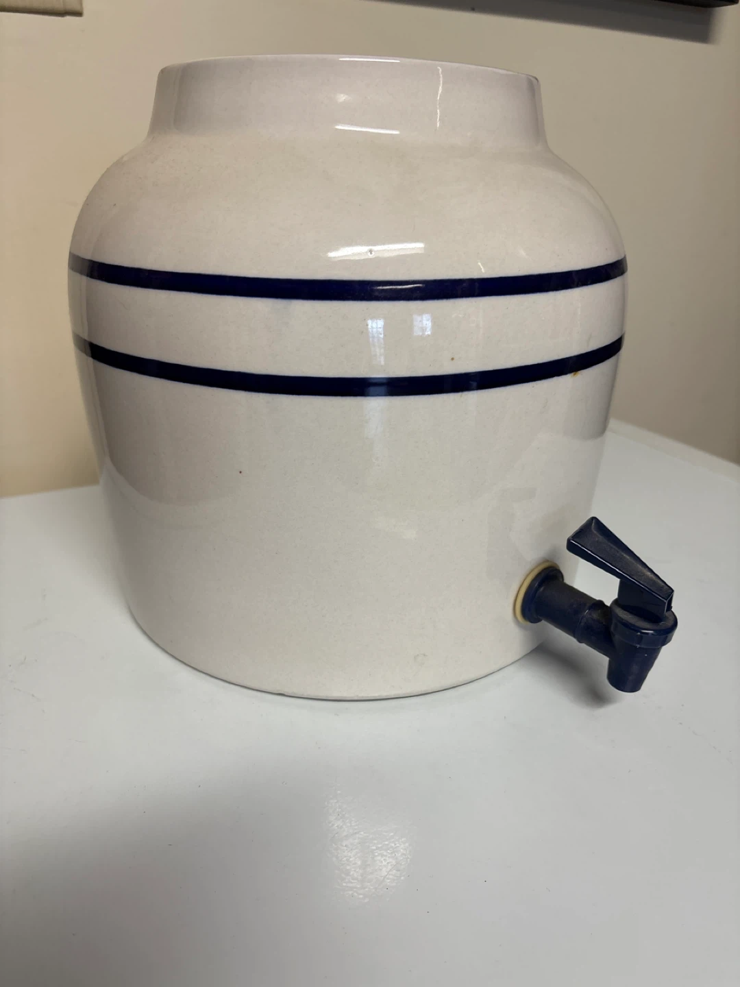 Ceramic Water Dispenser Jug with Spigot
