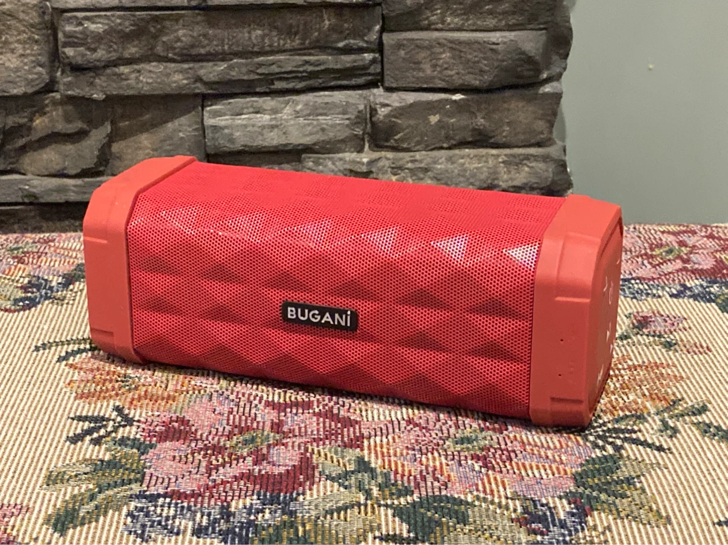 BUGANI Portable Bluetooth Speaker - Red - photo 2
