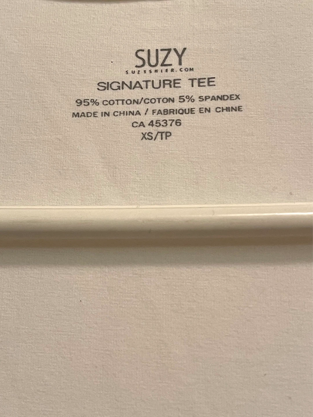 NEW Suzy Signature White Tee - photo 2