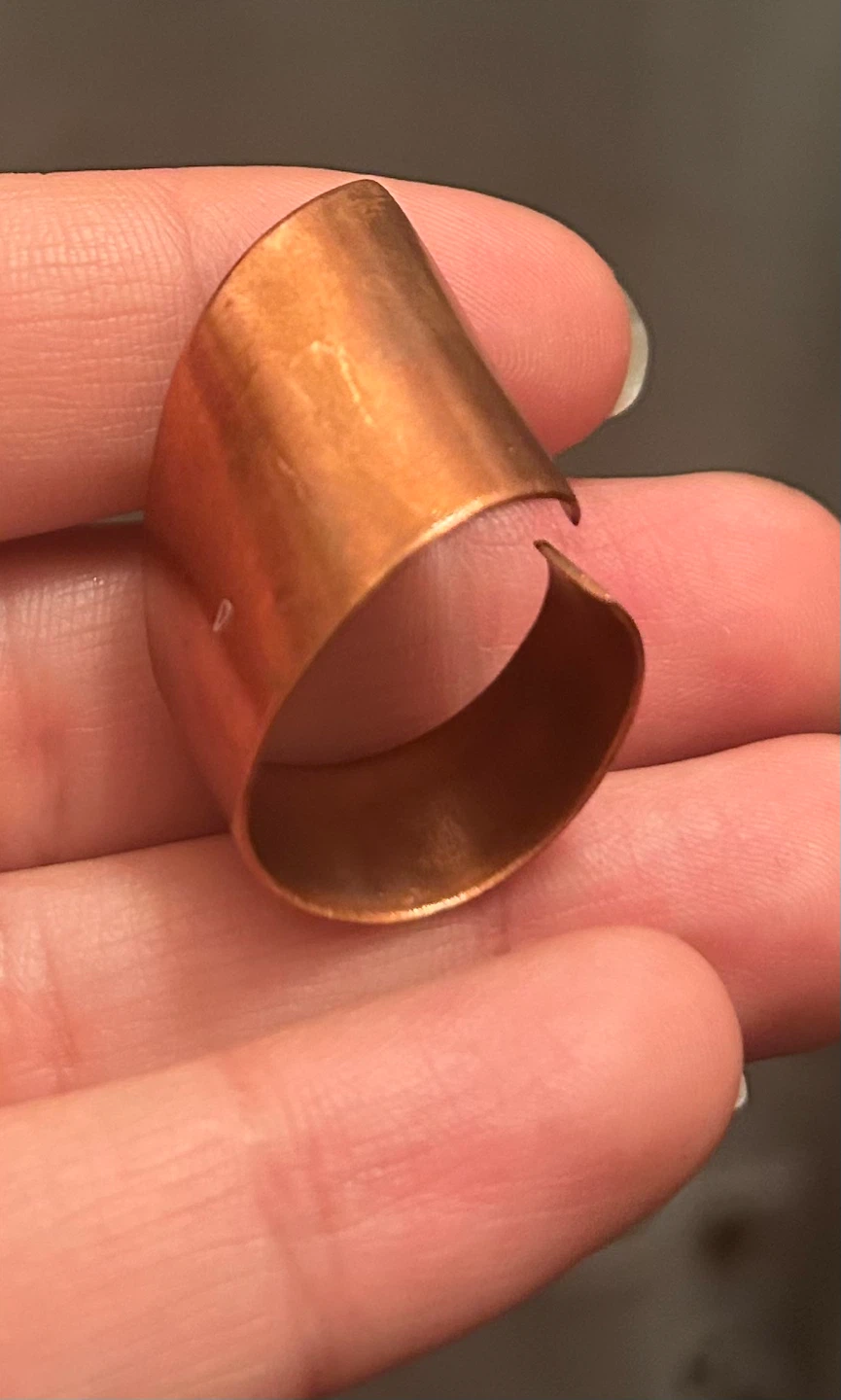 Copper Cuff Ring