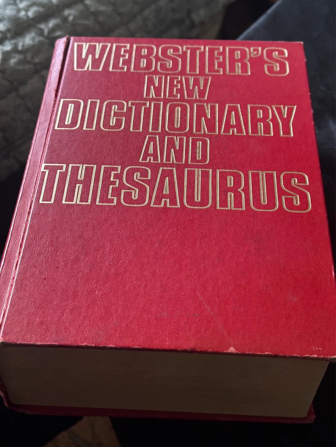 1989 Webster’s New Dictionary And Thesaurus