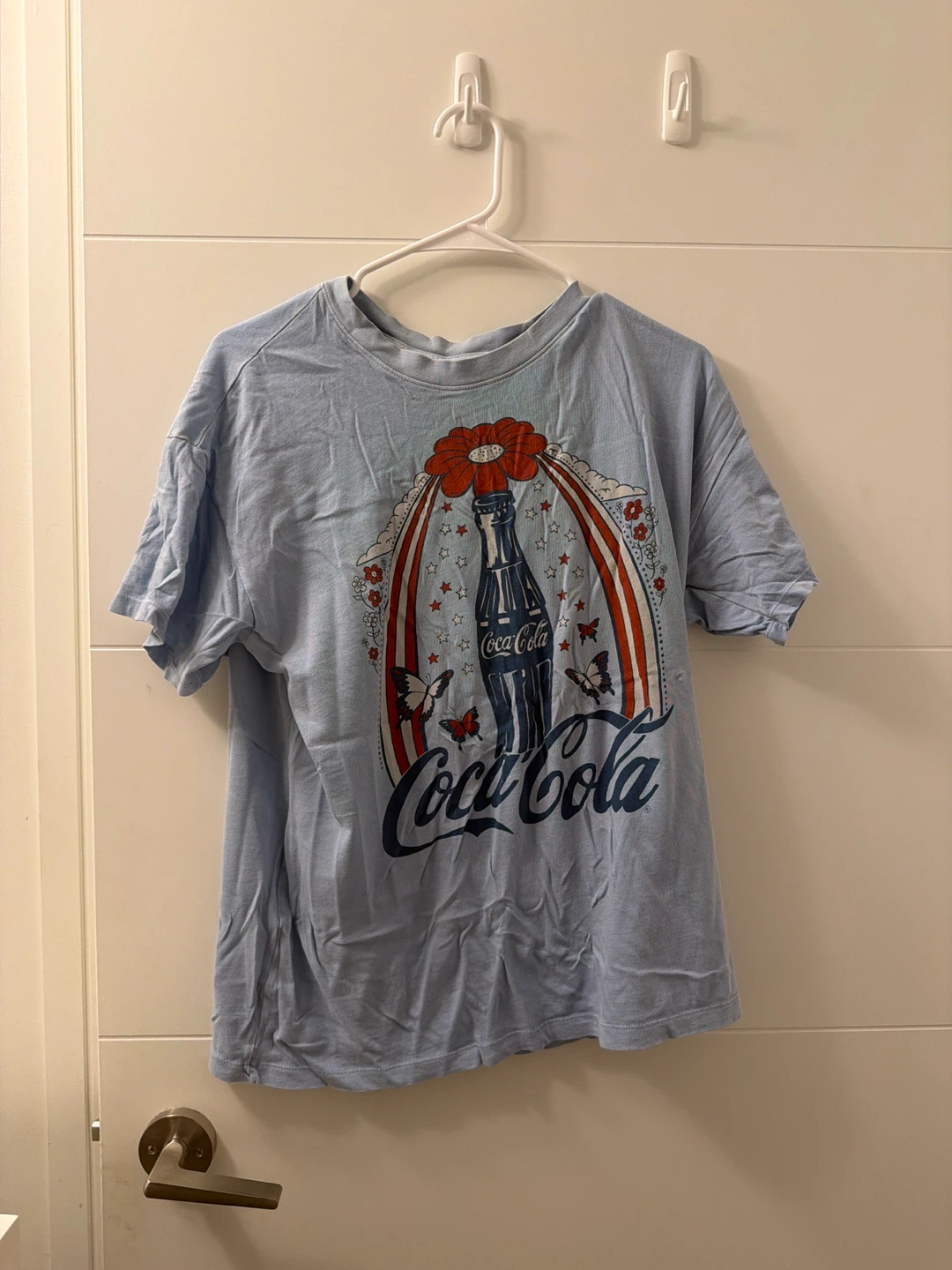 American Eagle Blue Coca-Cola T-Shirt