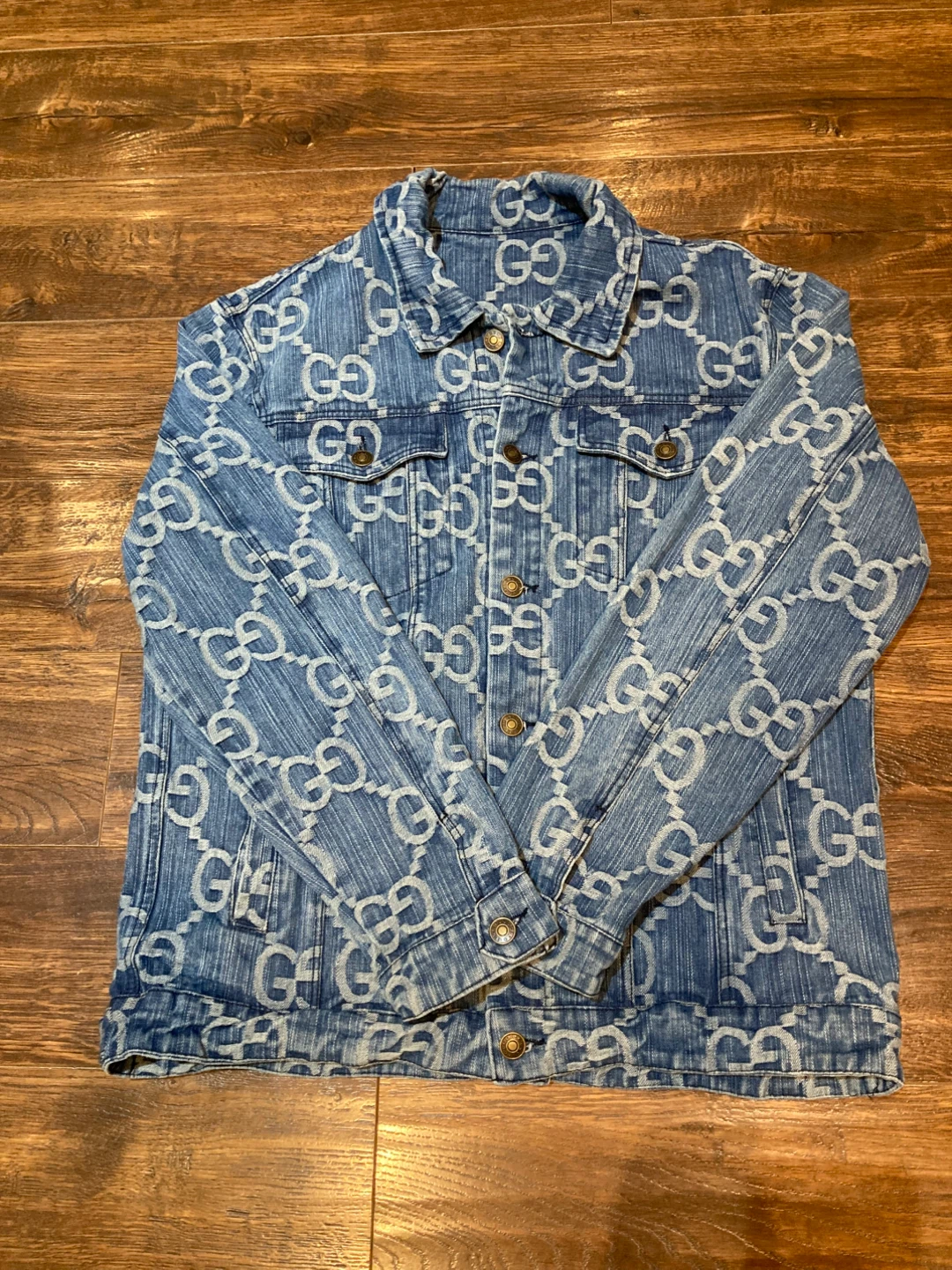 Gucci GG Monogram Denim Jacket
