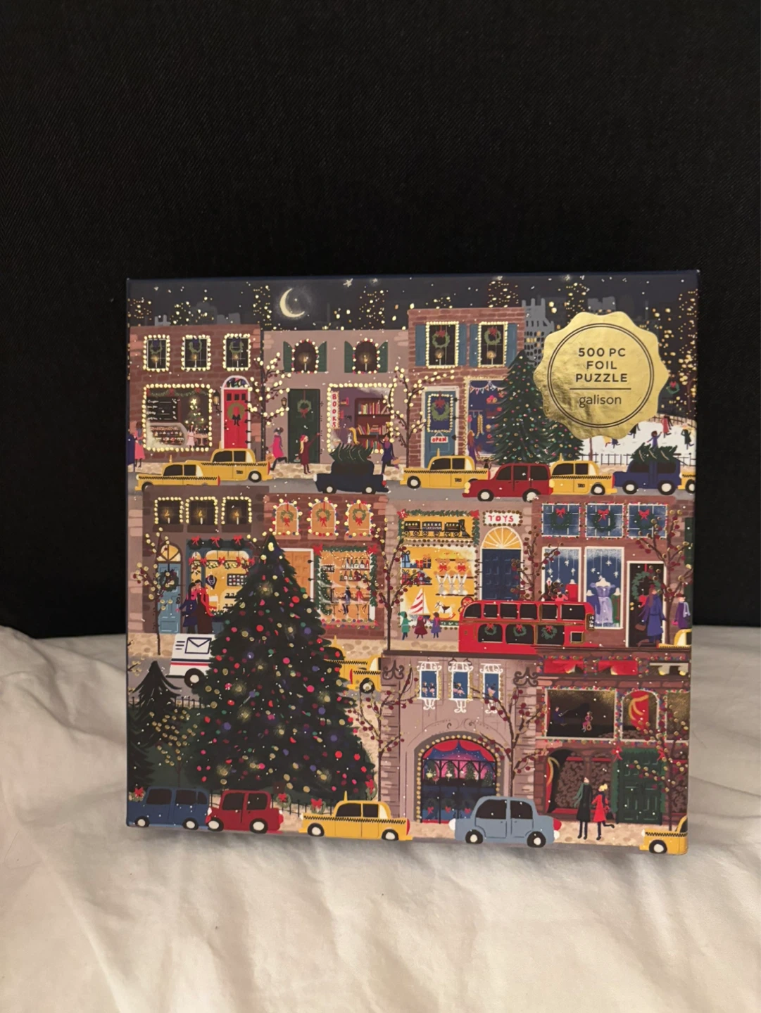 Galison Winter Lights 500 Piece Jigsaw Puzzle - photo 3