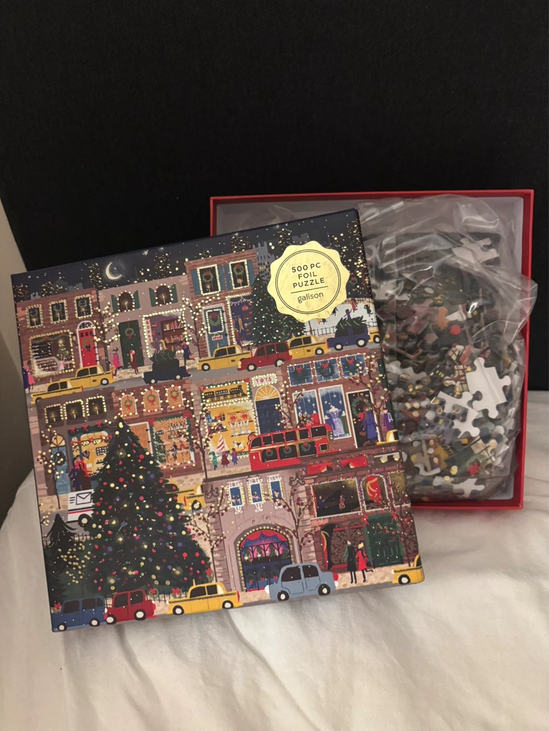 Galison Winter Lights 500 Piece Jigsaw Puzzle - photo 2