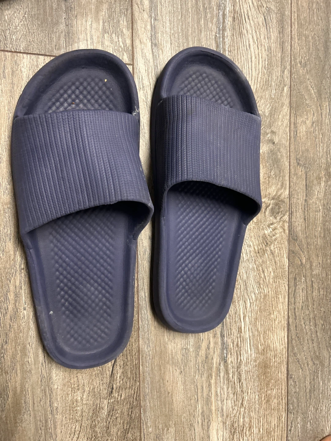 Navy Blue Slide Sandals - photo 2