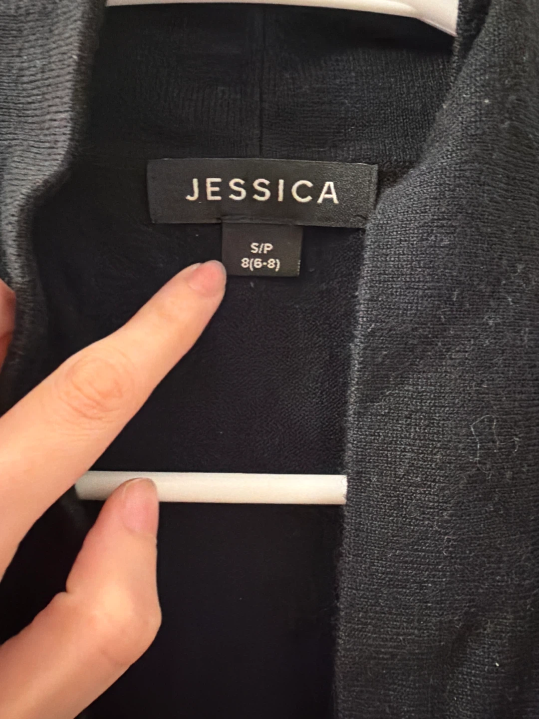 Black Cardigan Bolero - Size S/P (6-8) - photo 2
