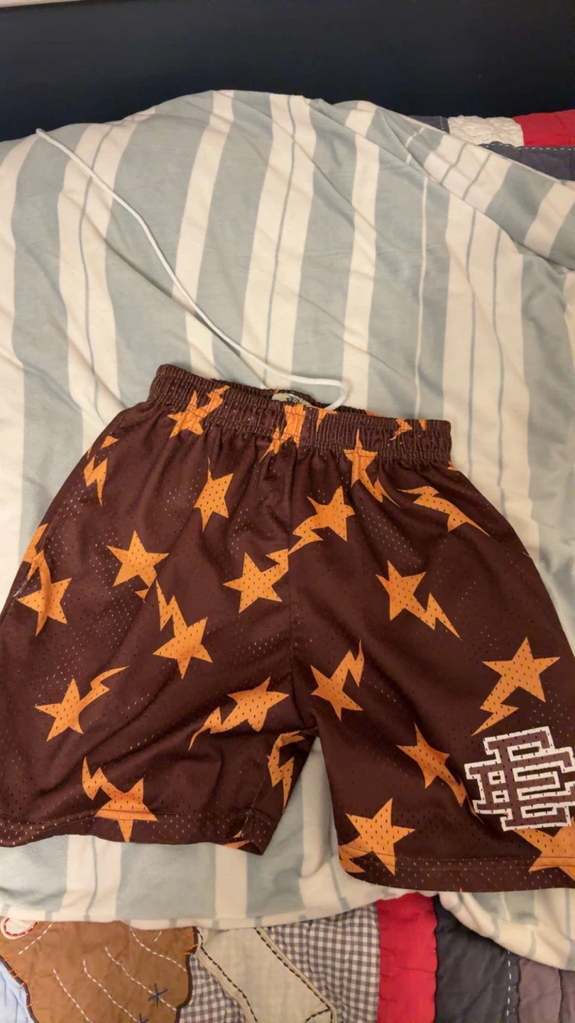 Brown BAPE Star Shorts