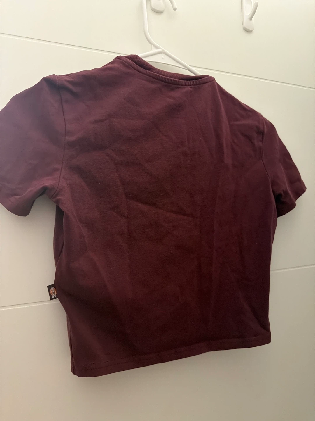Dickies Burgundy Crop T-Shirt mini T - photo 3
