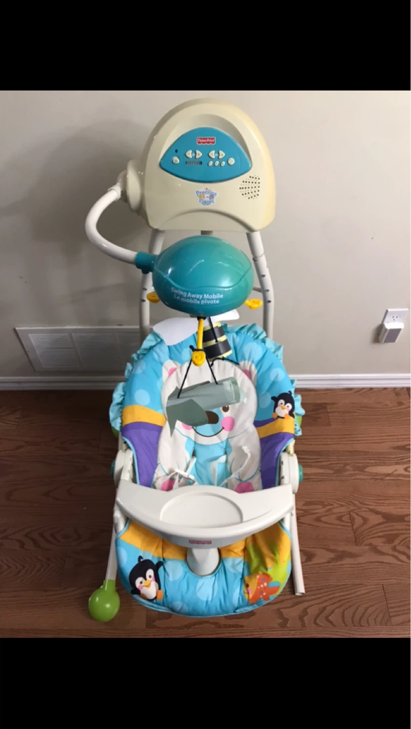 Baby Bed Swing -Electric Powered Automatic Swingset