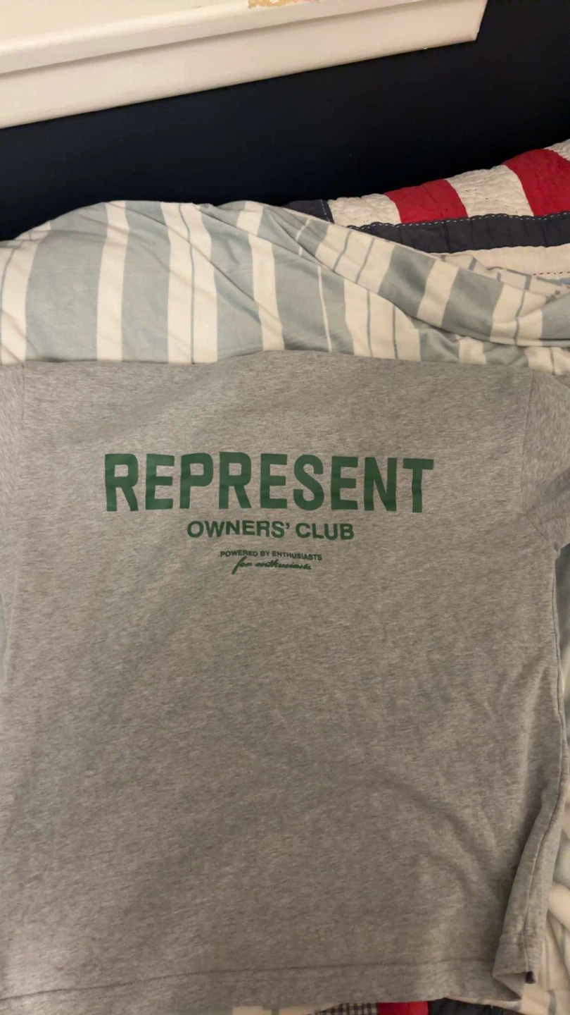 Represent Owners Club Grey T-Shirt - photo 2