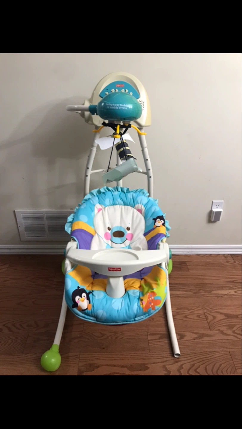 Baby Bed Swing-Electric Powered Automatic Swingset - photo 2