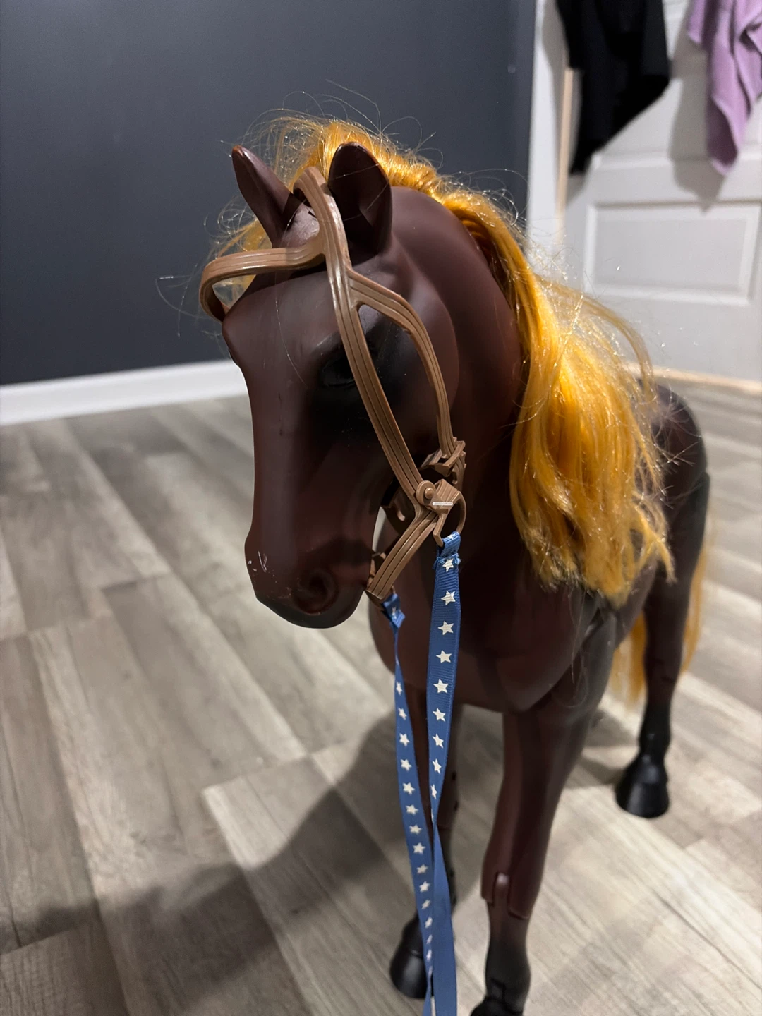 Toy Horse with Bridle and Reins - photo 3