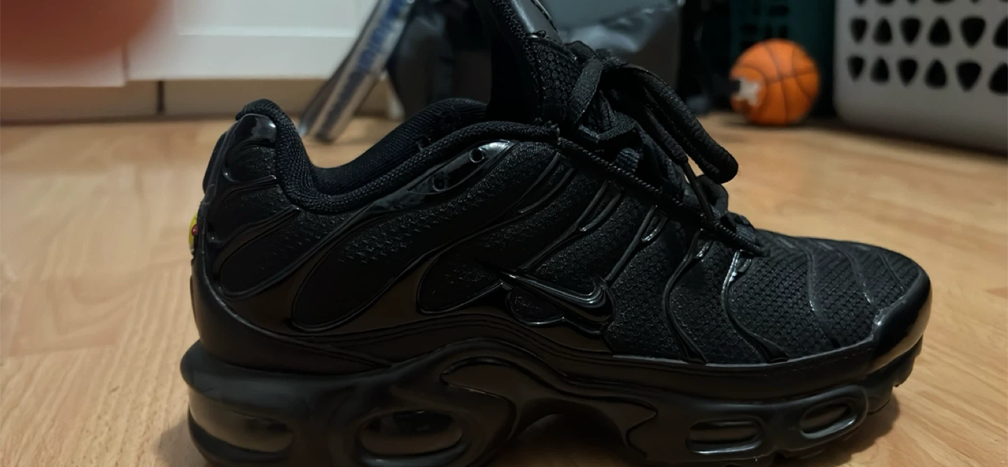 Nike Air Max Plus TN  All Black Sneakers - photo 3