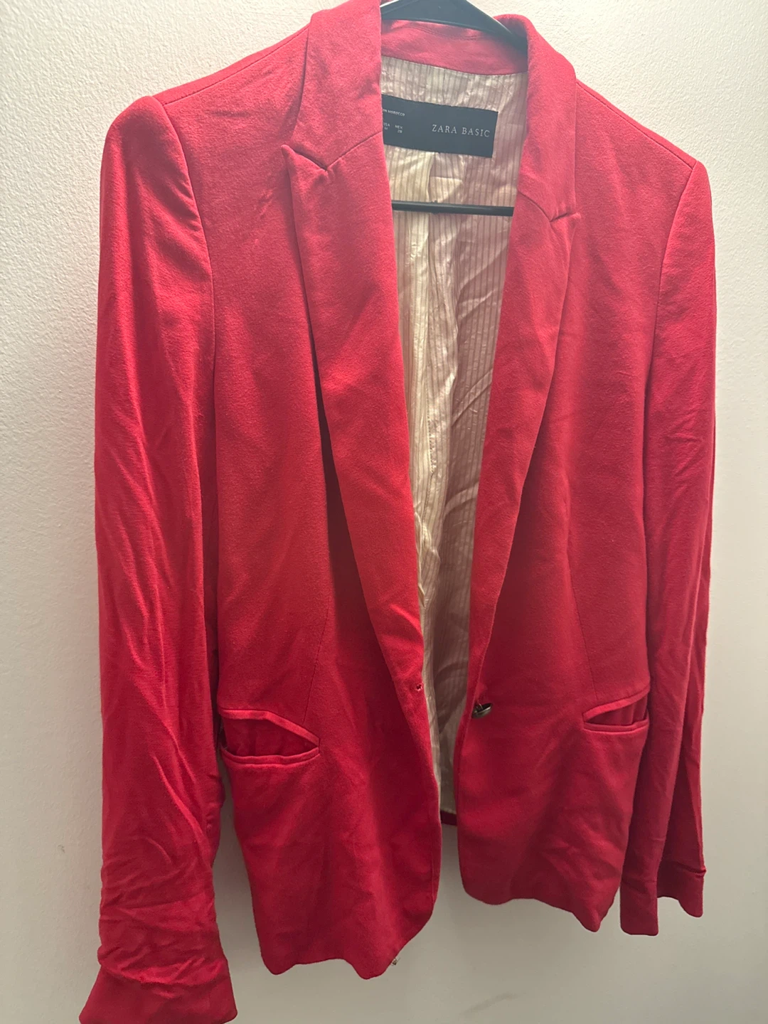 Zara Hot Pink Blazer