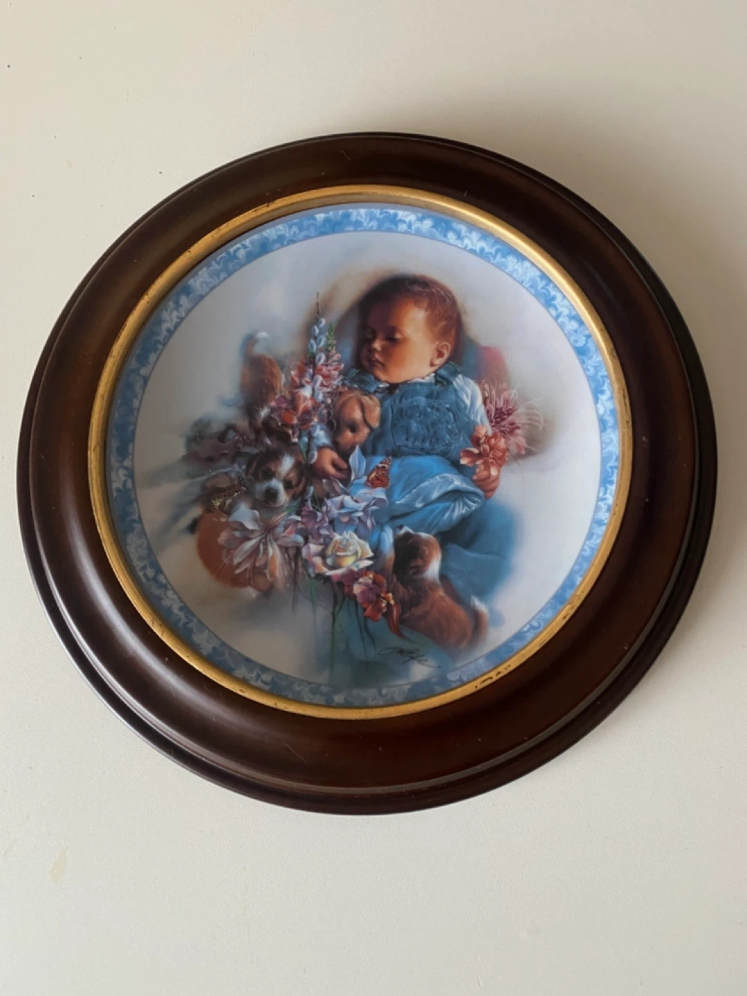 Sweet Dreams and Puppy Dog Tails Collectible Plates - photo 3