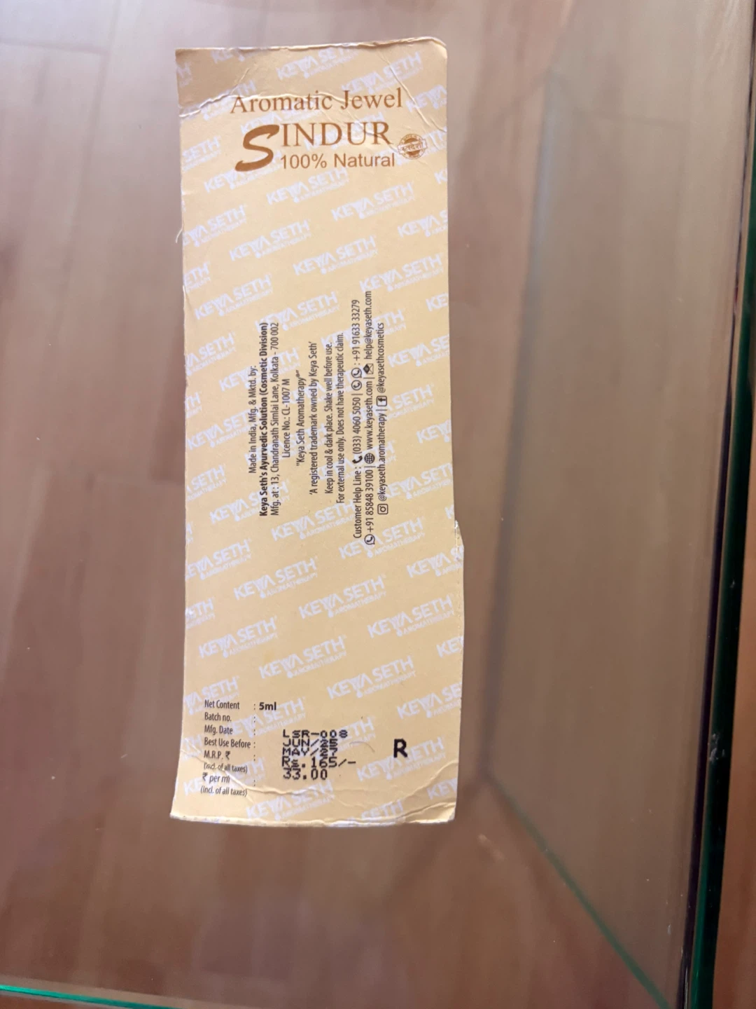 Keva Seth Aromatic Jewel Sindur 100% Natural - photo 2