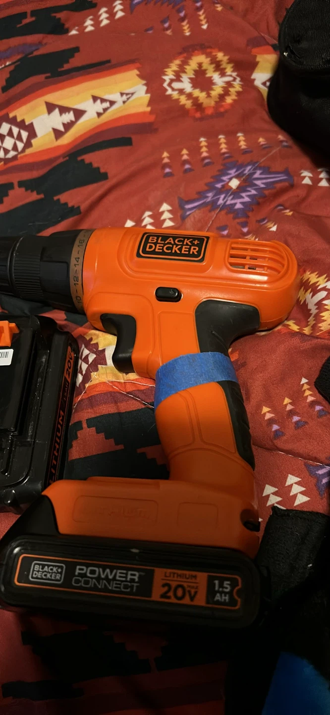 Black & Decker 20V Lithium Drill with Battery - photo 4