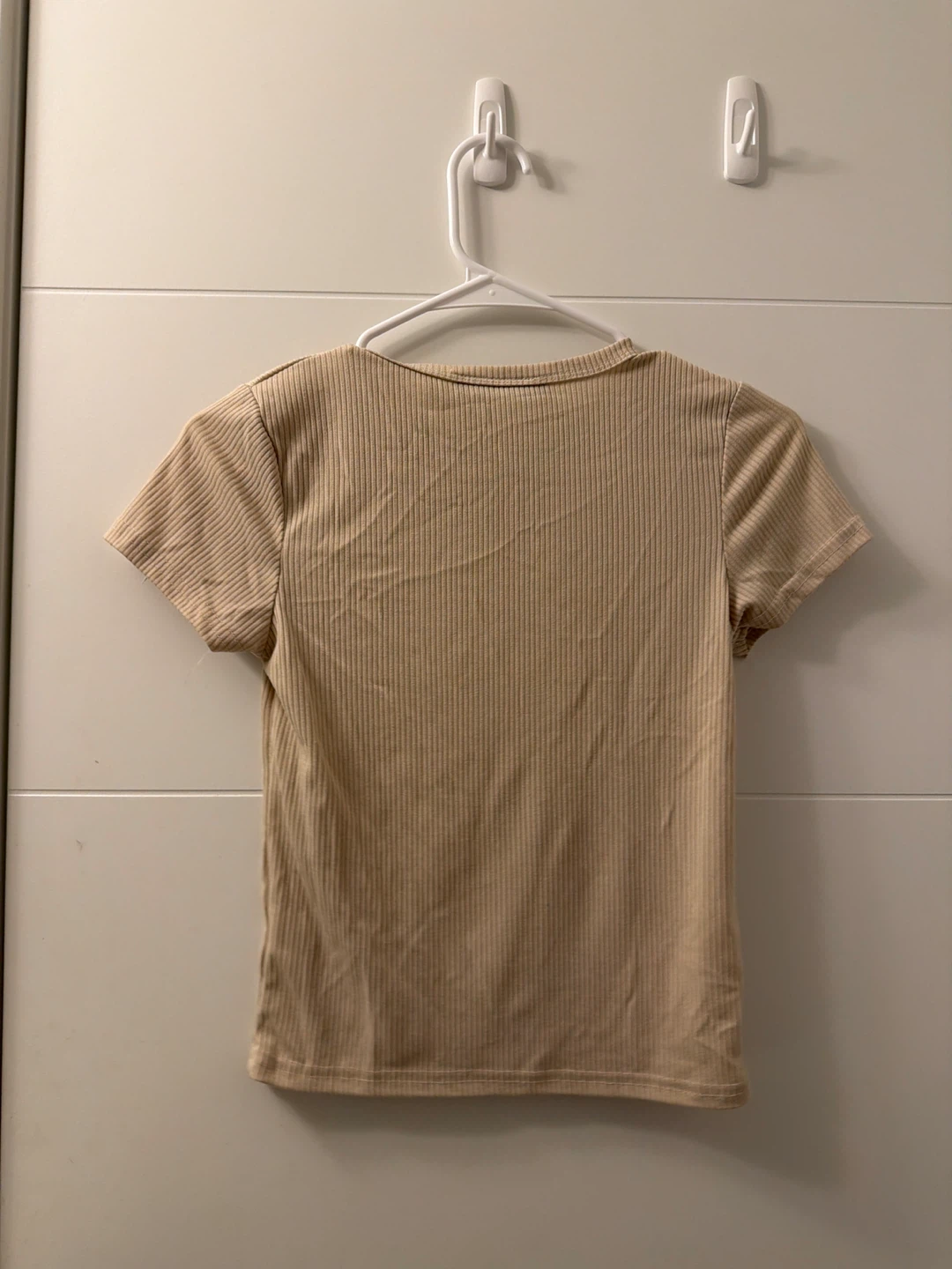 Short Sleeve Ribbed T-Shirt - photo 2