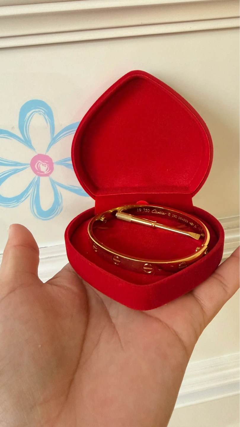 Cartier Love Bracelet with Screwdriver - photo 3