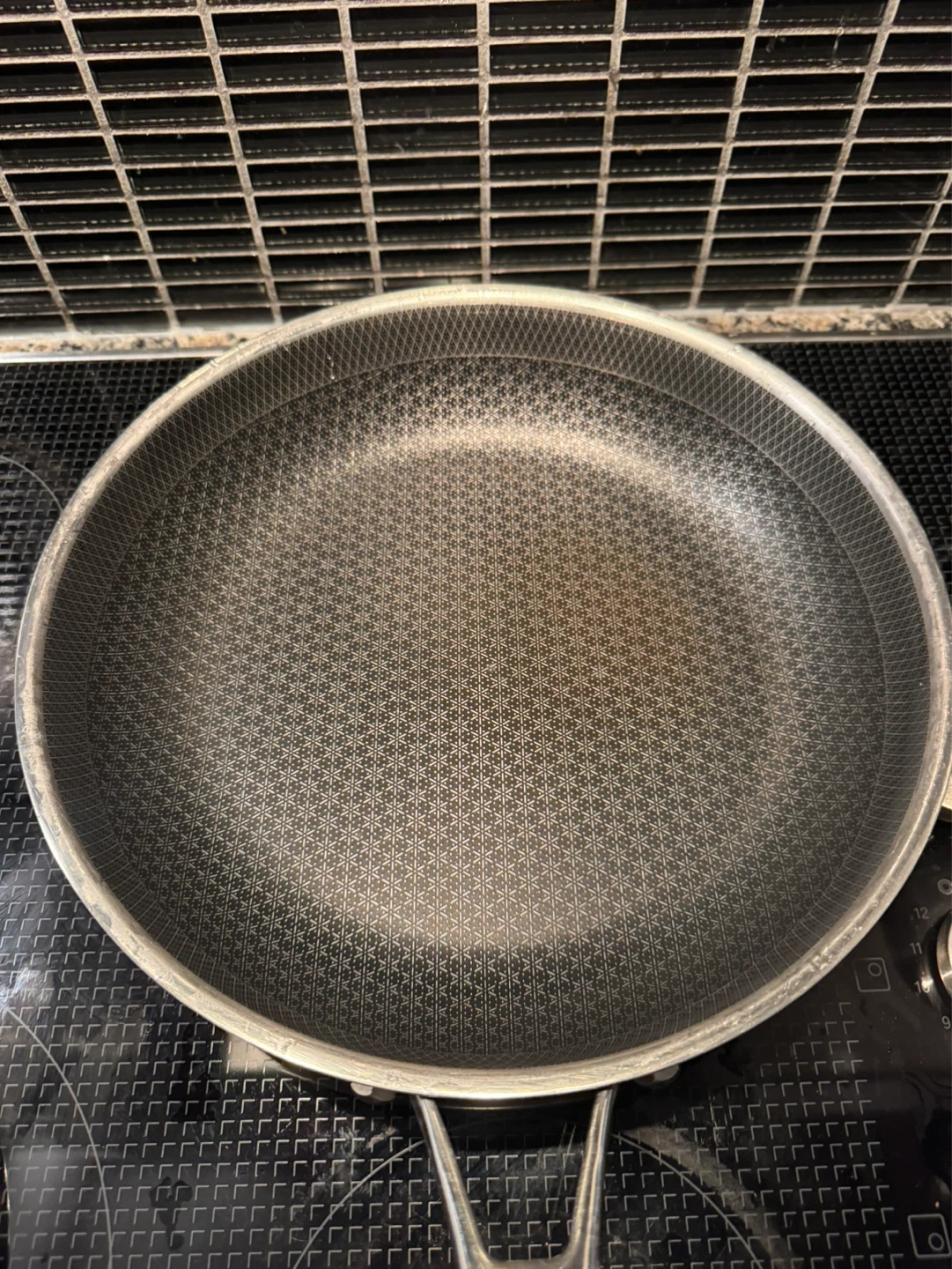 12in Non Stick Stainless Steel Frying Pan with Lid - photo 3