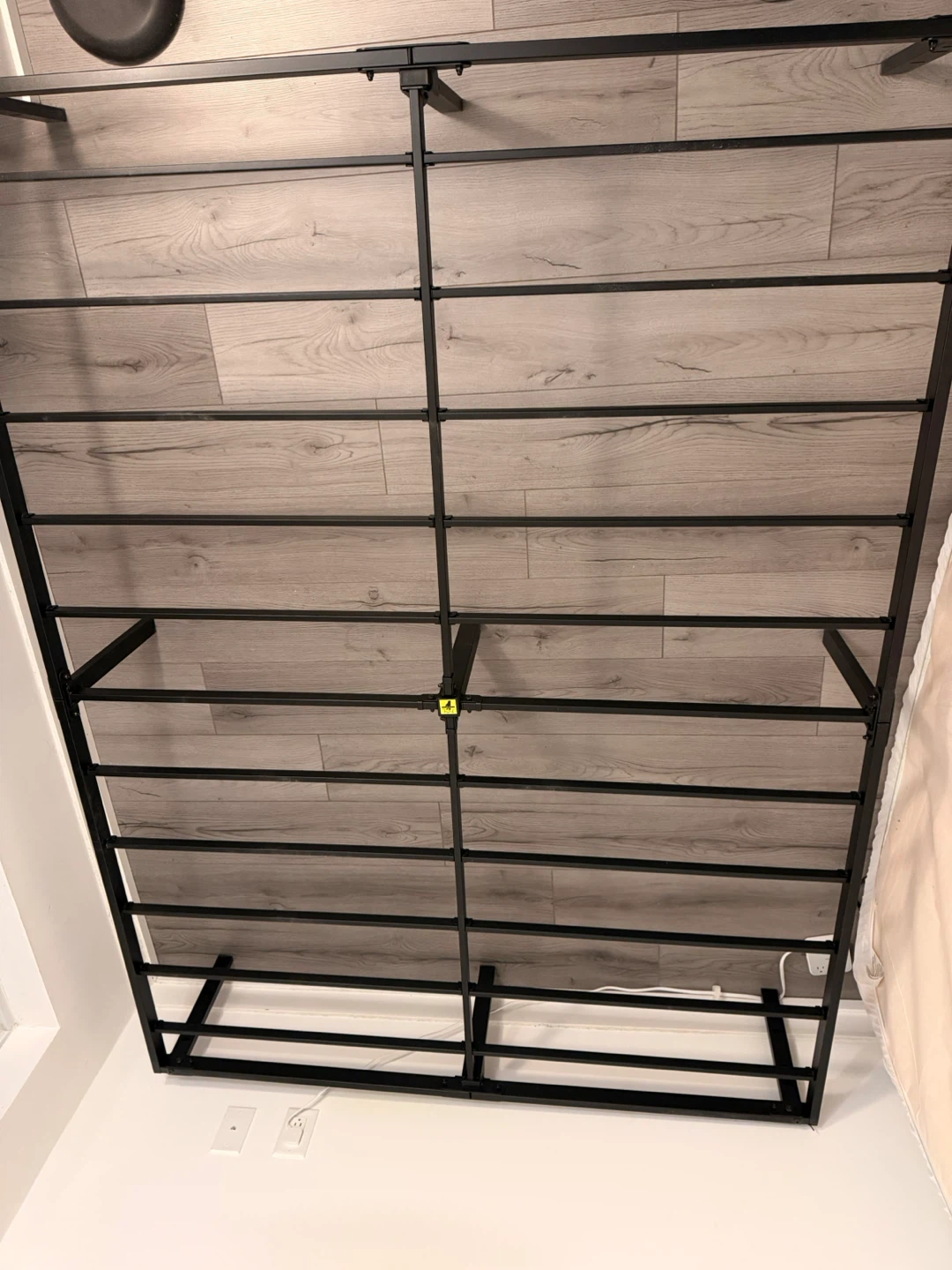 Black Metal Queen Bed Frame - photo 3