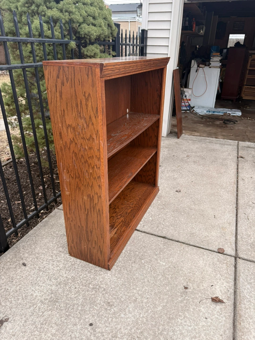 Wooden Bookcase - photo 2