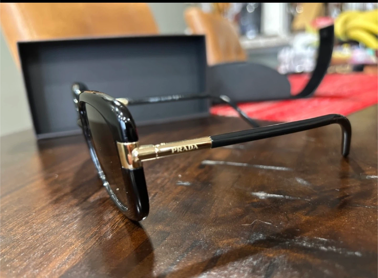 Prada Women's Black Square Sunglasses - photo 5