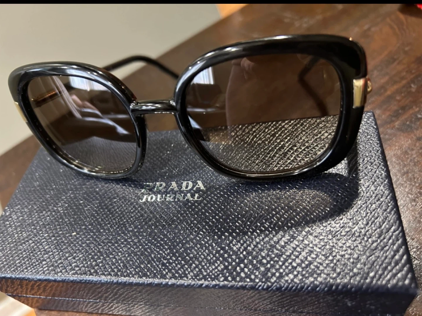 Prada Women's Black Square Sunglasses - photo 4