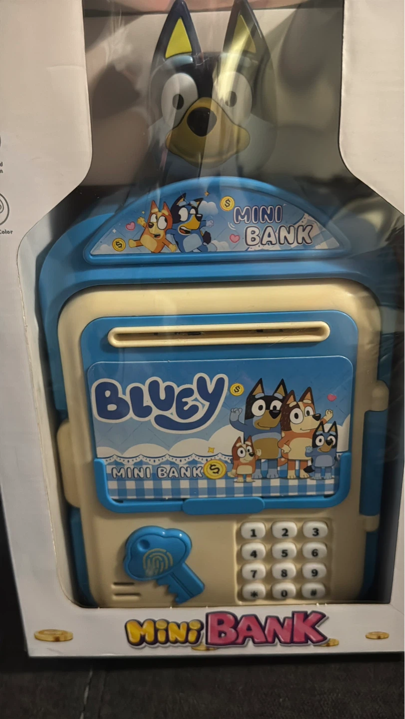 Bluey Mini Bank - Piggy Bank for Kids