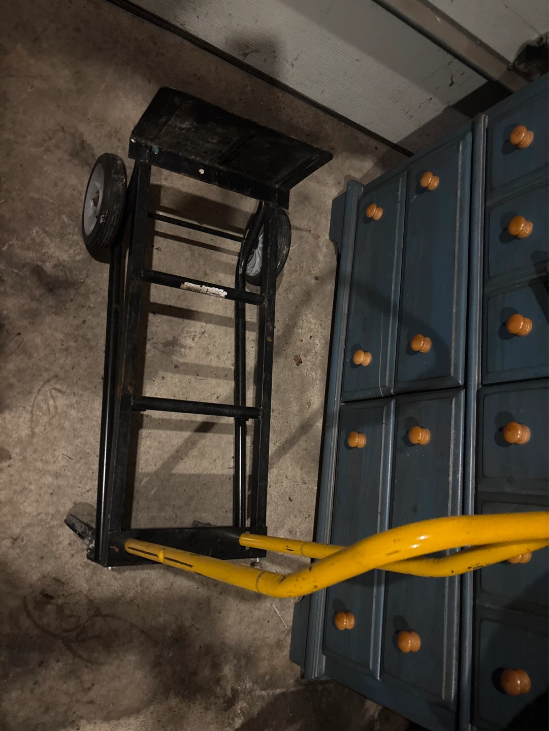 Small Yellow and Black Hand Truck Dolly - photo 2