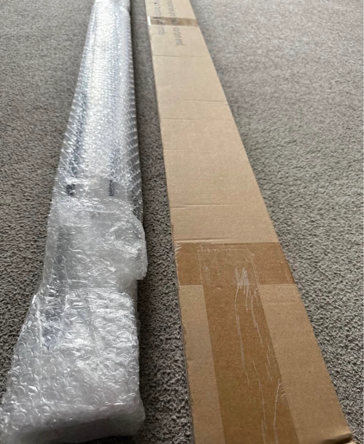 NEW White Roller Zebra Blinds, 59"W X 72"H - photo 3