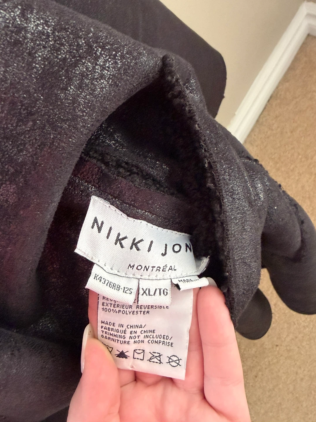 Reversible Shearling Coat (Nikki Jones Montreal, XL) - photo 2