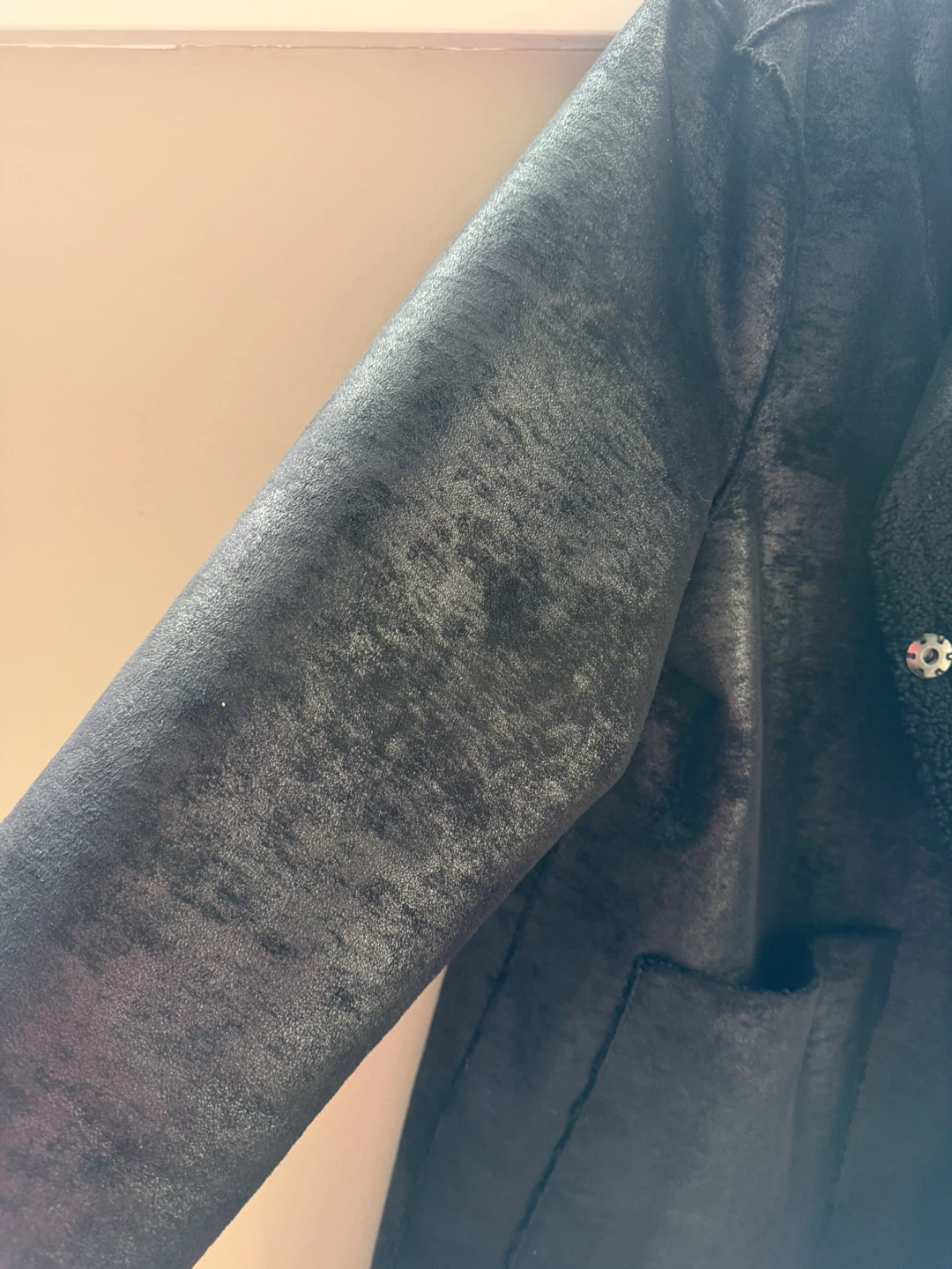Reversible Shearling Coat (Nikki Jones Montreal, XL) - photo 5