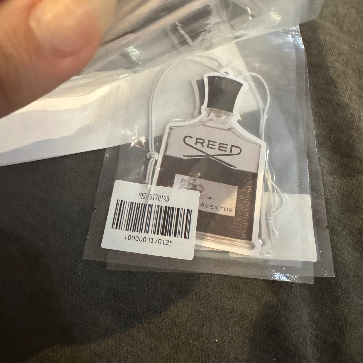 CREED Aventus Car Air Freshener and LV Bear