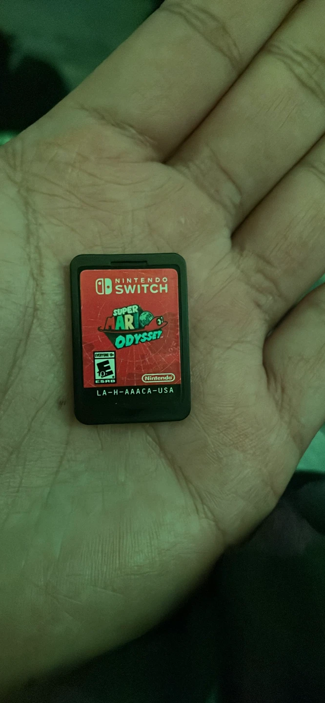 Nintendo Switch Super Mario Odyssey Game Cartridge