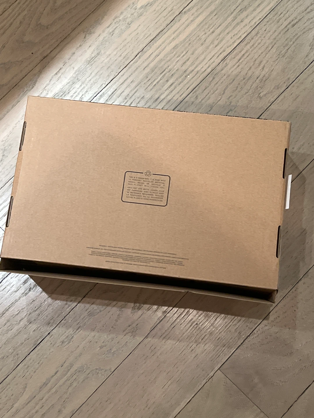 Coach New York empty brown cardboard box - photo 2