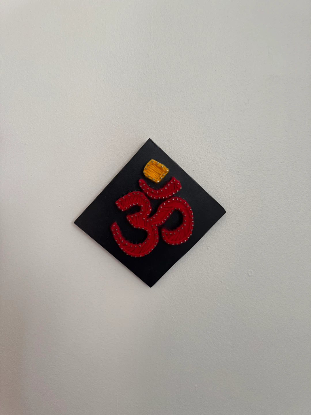 Om String Art Wall Hanging - photo 2