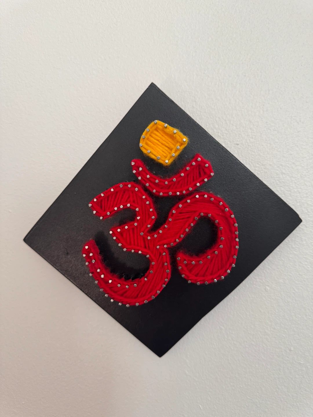 Om String Art Wall Hanging - photo 3