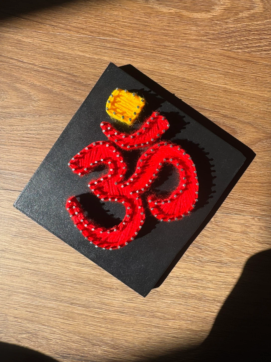 Om String Art Wall Hanging