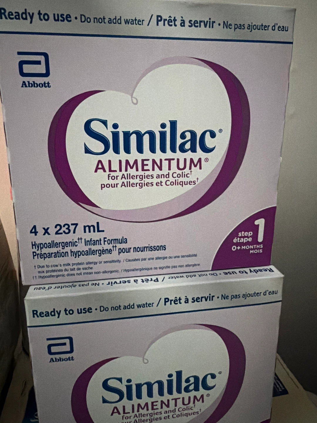 Similac Alimentum Infant Formula, 4 x 237ml - photo 2