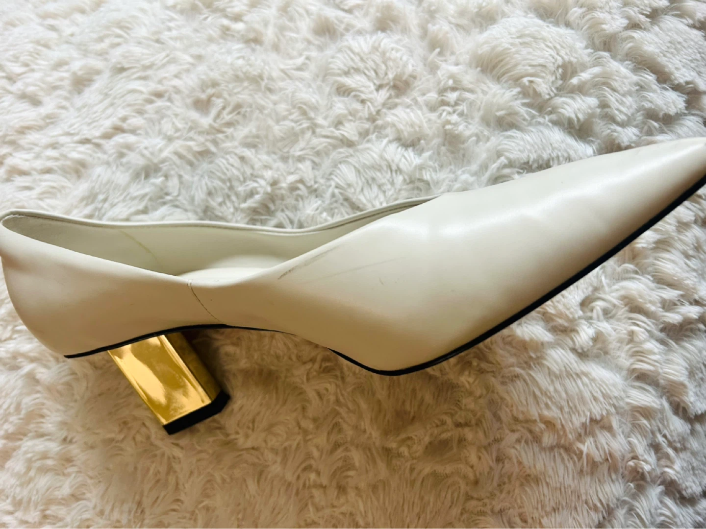 Charles & Keith Light Green Heels Size 39 - photo 4